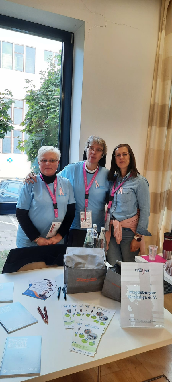Gemeinsam ein Zeichen setzen – die Magdeburger Krebsliga beim Pinktober von Strelow ?