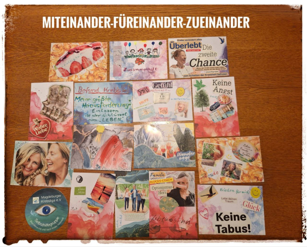 Bericht der Selbsthilfegruppe „Betroffene mit und nach Krebs“ Hettstedt über das Kunsttherapie-Projekt „Miteinander-Füreinander-Zueinander“